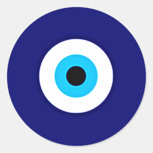 Adesivo Redondo Mau Eye Charm