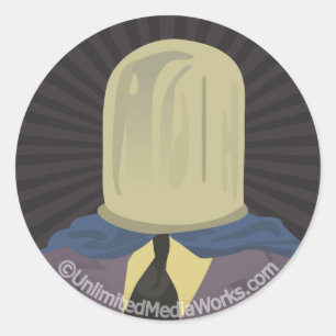 Adesivo Redondo Mau Masterhead Crystal