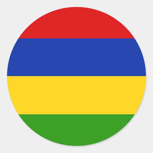 Adesivo Redondo Maurícia (Frente)