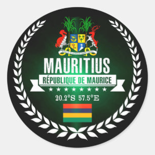 Adesivo Redondo Maurícia