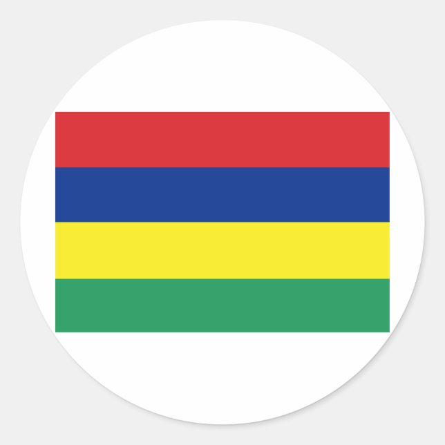 Adesivo Redondo Maurícia (Frente)