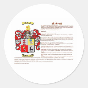 Adesivo Redondo McGrath (significado)