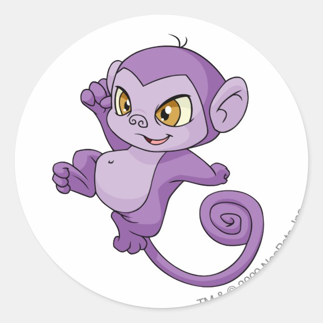 Adesivo Redondo Mci Roxo (Frente)