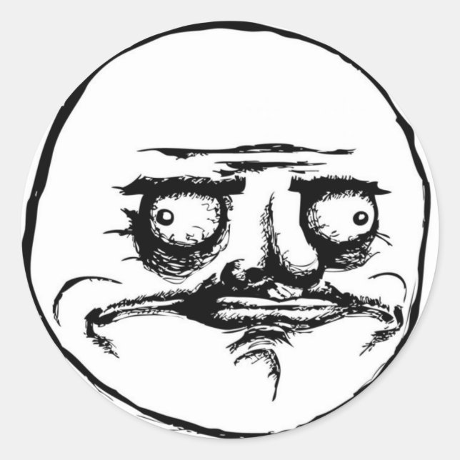 Adesivo Redondo Me gusta (Frente)