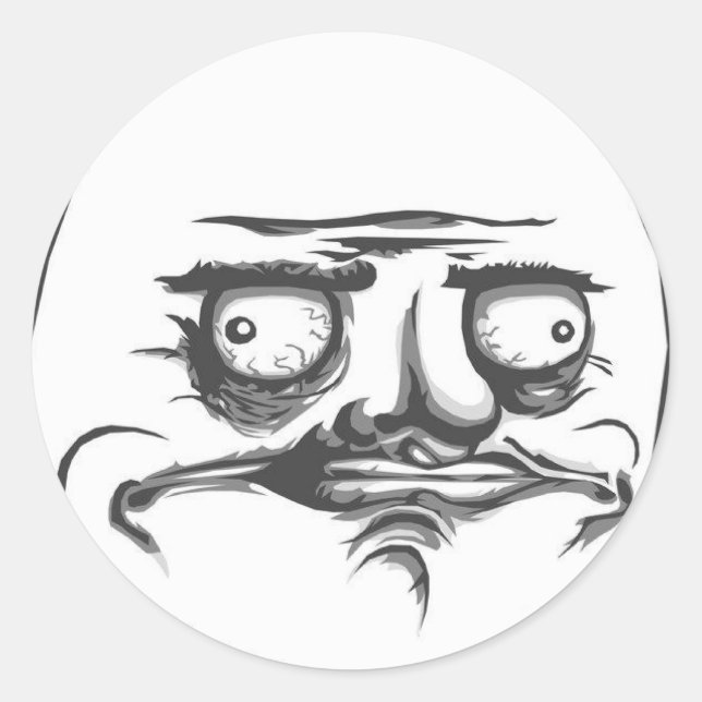 Adesivo Redondo Me Gusta Dynamic Design Sticker (Frente)