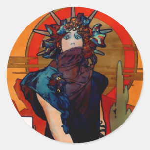 Adesivo Redondo Medea (detalhe)
