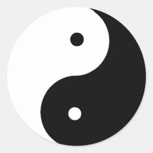 Adesivo Redondo Medicina chinesa