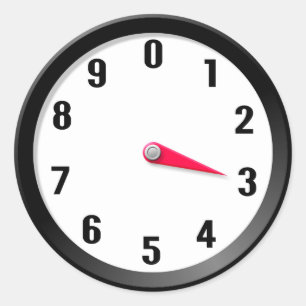 Adesivo Redondo Medidor 3