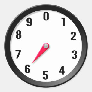 Adesivo Redondo Medidor 6