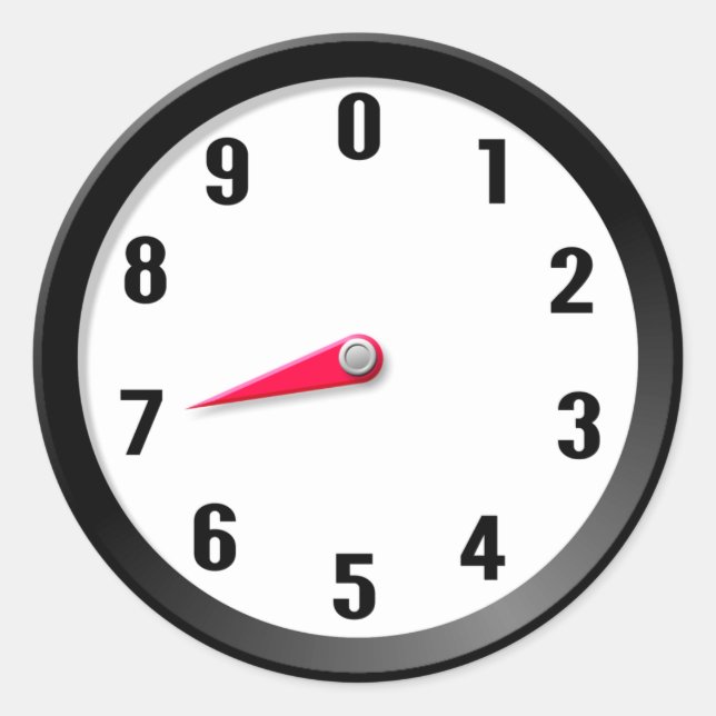 Adesivo Redondo Medidor 7 (Frente)