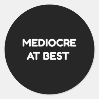 Adesivo Redondo Mediocre Na Melhor Cota
