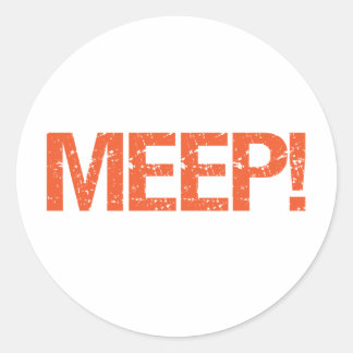 Adesivo Redondo Meep