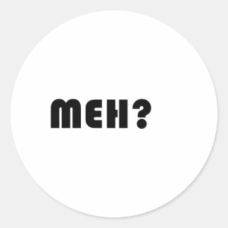 Adesivo Redondo Meh