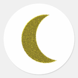 Adesivo Redondo Meia-lua crescent