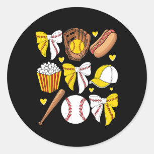 Adesivo Redondo Meia Venda E Arco De Coquete De Vida Da Mãe Da Mãe