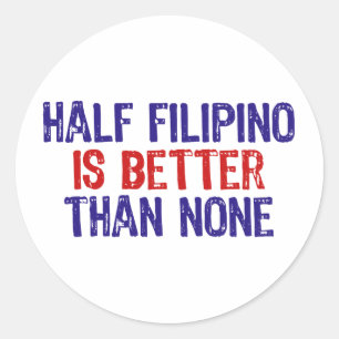 Adesivo Redondo Meio filipino