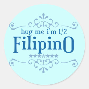 Adesivo Redondo Meio filipino