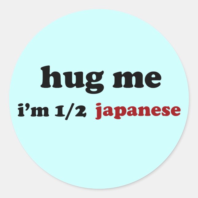 Adesivo Redondo Meio japonês (Frente)