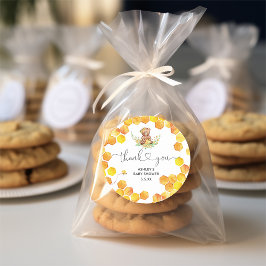 Adesivo Redondo Mel d'água obrigado você