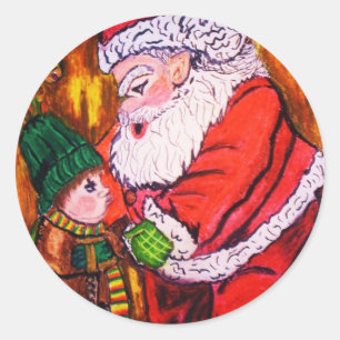 ADESIVO REDONDO MELHOR NÃO POUPAR NOS SINALIZADORES DE NATAL