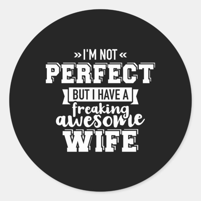 Adesivo Redondo Melhor Para O Dia Do Marido (Frente)