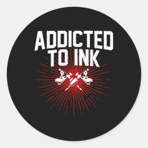 Adesivo Redondo Melhor Tatuagem Para Homens Mulheres Tatuagem Arti