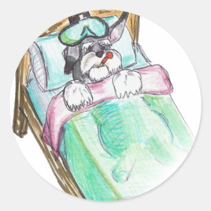 Adesivo Redondo melhore logo: cama