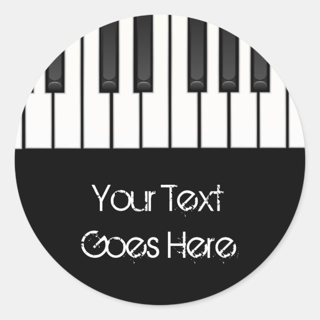 Adesivo Redondo Melody Collection (Frente)