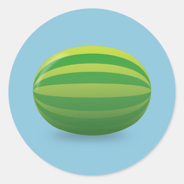 Adesivo Redondo Melon (Frente)