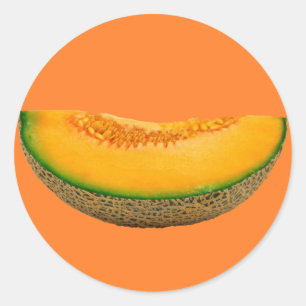 Adesivo Redondo Melon Slice