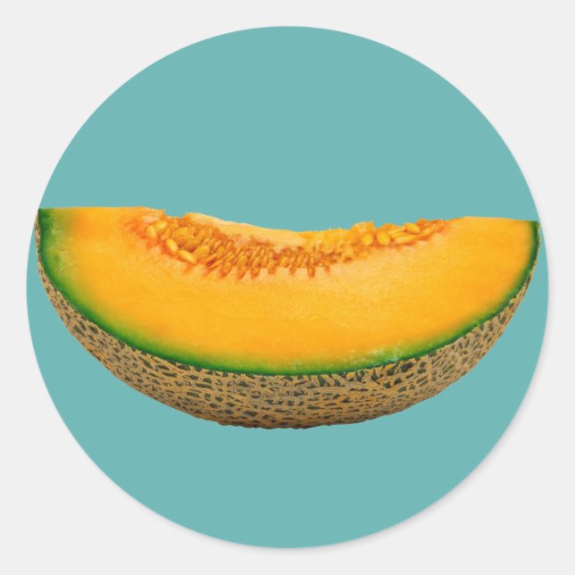 Adesivo Redondo Melon Slice (Frente)