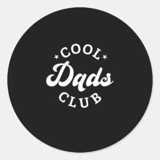 Adesivo Redondo Membro oficial do Clube do Pai do Legal Pai Vintag