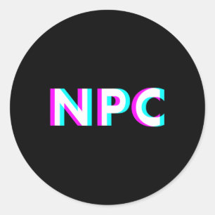 Adesivo Redondo Memória - Caractere 2 Não Jogador