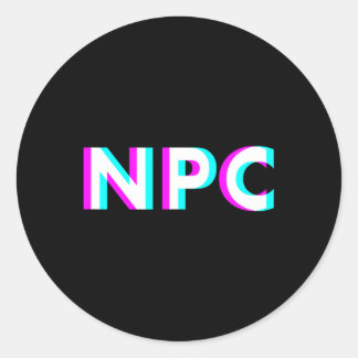 Adesivo Redondo Memória - Caractere 2 Não Jogador