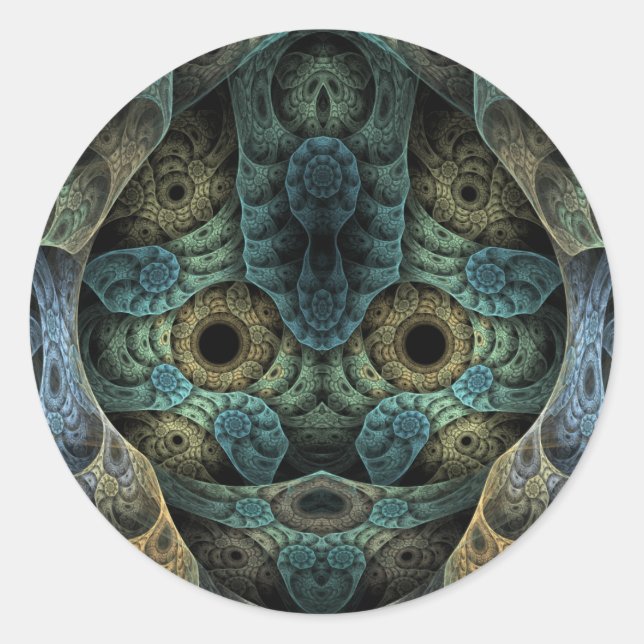 Adesivo Redondo Memória Genética (Frente)