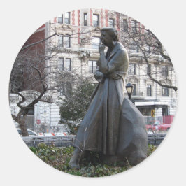 Adesivo Redondo Memorial Eleanor Roosevelt