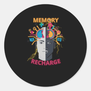 Adesivo Redondo Memory Recharge Stick