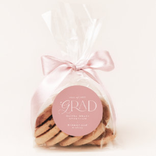 Adesivo Redondo Meninas cor-de-rosa multifoto modernas