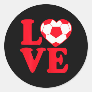 Adesivo Redondo Meninas Legal Eu Amo Futebol