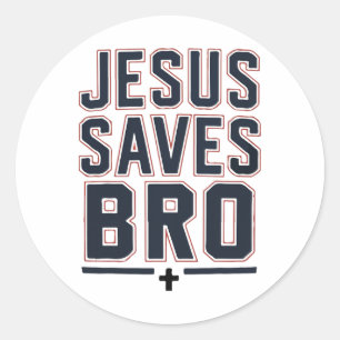 Adesivo Redondo Menino Cristão Jesus Salva Irmão Cristo Rei Amo Vo