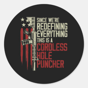 Adesivo Redondo Mens Estavam Redefinindo Tudo Que Isso É Sem Fio