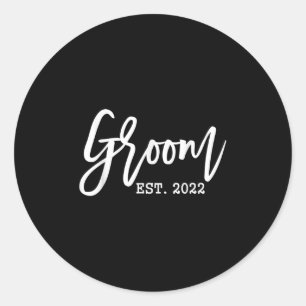 Adesivo Redondo Mens Groom 2022