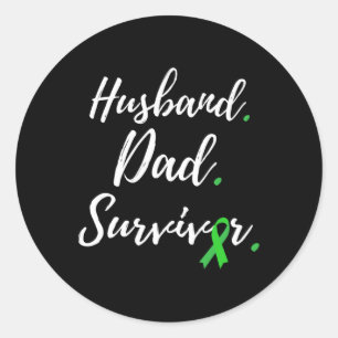 Adesivo Redondo Mens Husbynn Pai Sobrevivência Doença Renal Sensib