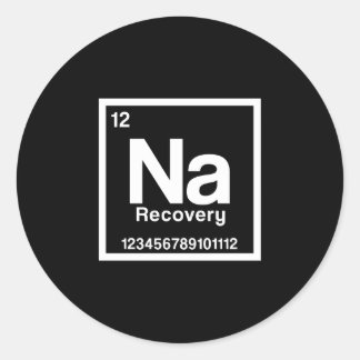 Adesivo Redondo Mens na element narcotics anonymous recovery sober