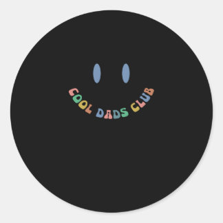Adesivo Redondo Mens Retro Legal Club Funny Pai Pocket Pai