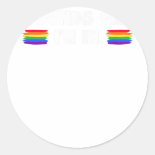 Adesivo Redondo Mens Sons Gay