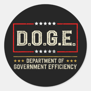 Adesivo Redondo Mens Womens Dogue Department Of Governo