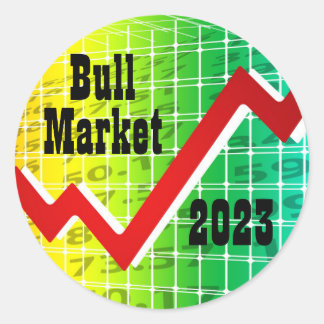 Adesivo Redondo Mercado Bull 2023
