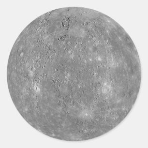 Adesivo Redondo Mercúrio