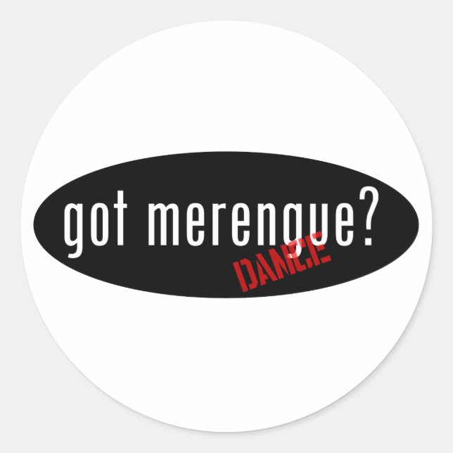 Adesivo Redondo Merengue Items - Merengue (Frente)